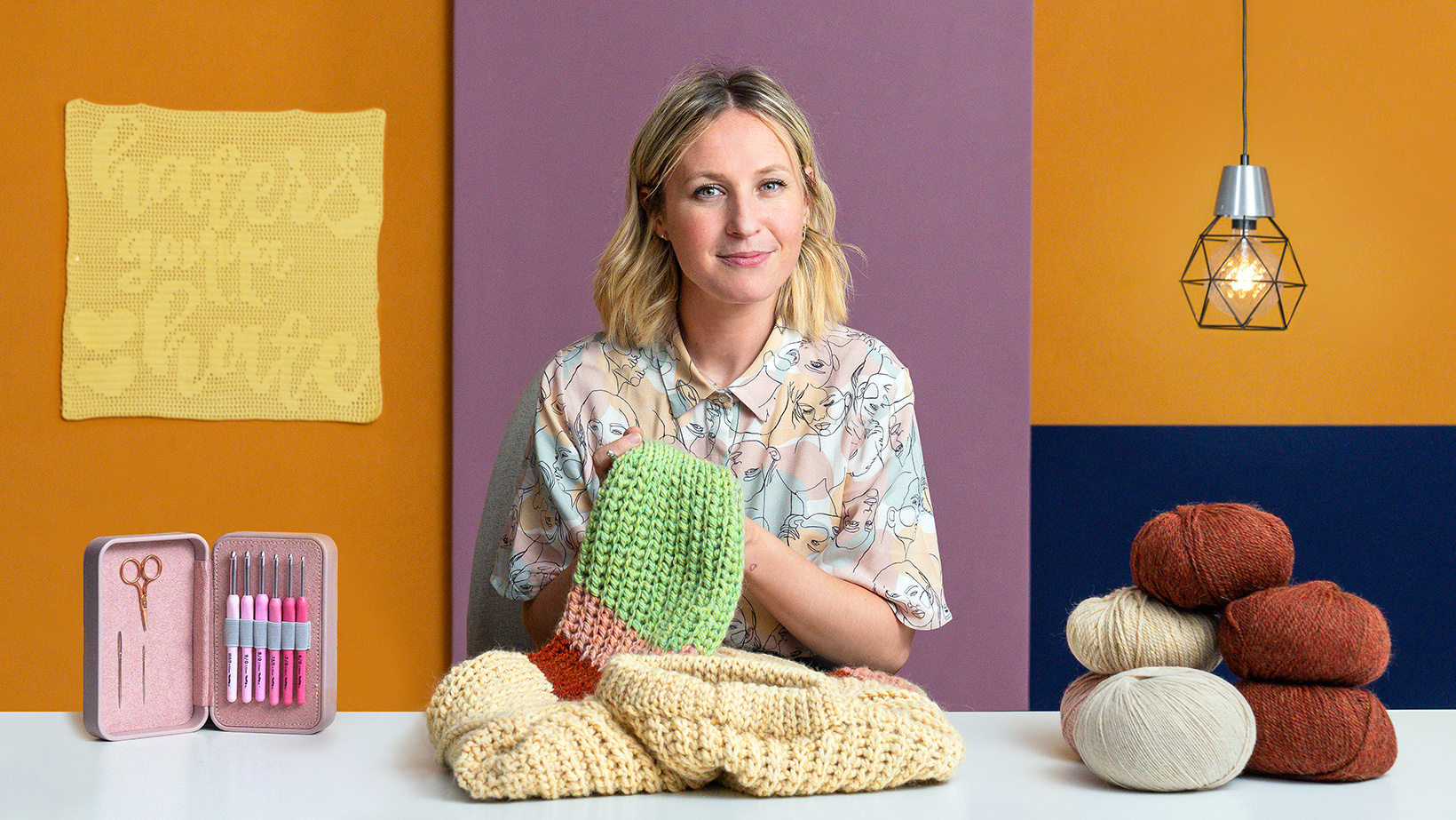 Un Set Unico Di Crochet Realizzato Appositamente Per Principianti
