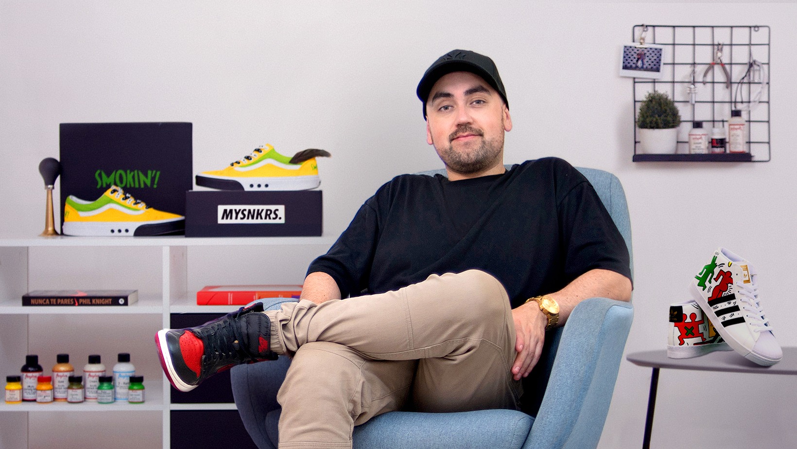 dwaas Dankbaar Monica Online cursus - Sneakers restaureren en personaliseren (Juan Pablo Bello  (MYSNKRS Customs)) | Domestika
