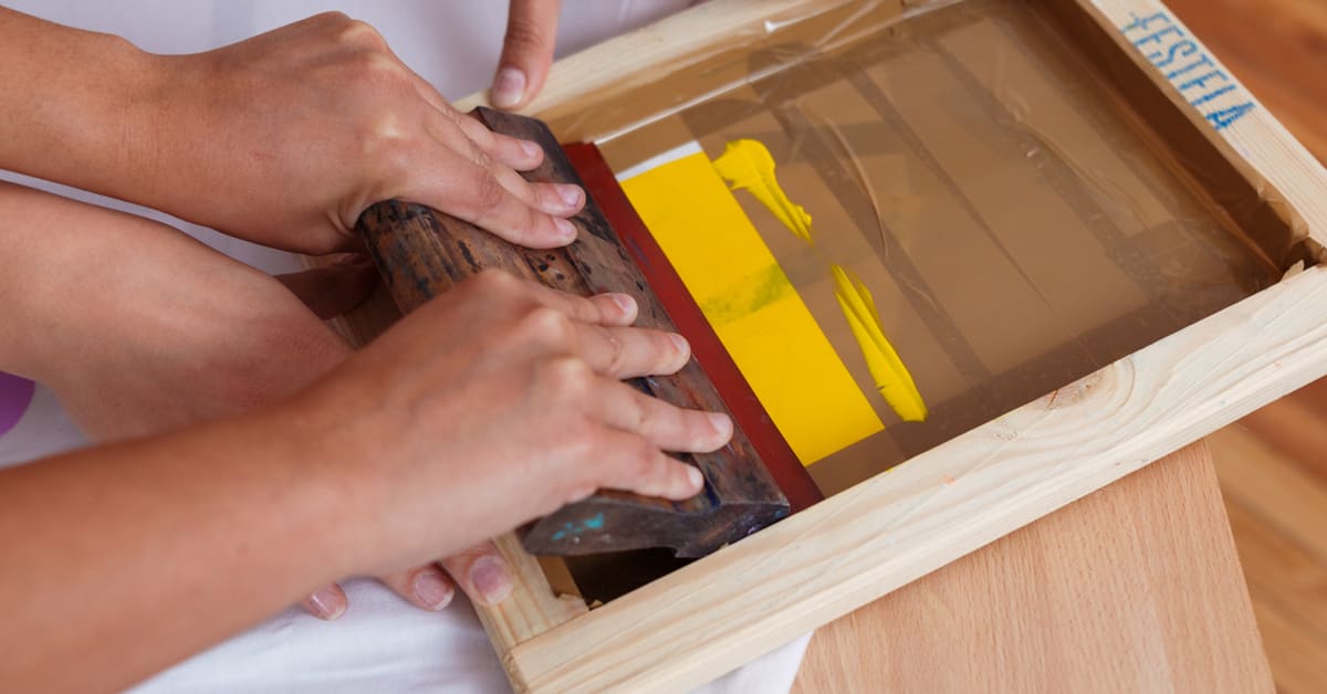 Que es la serigrafia textil y que materiales necesito Domestika