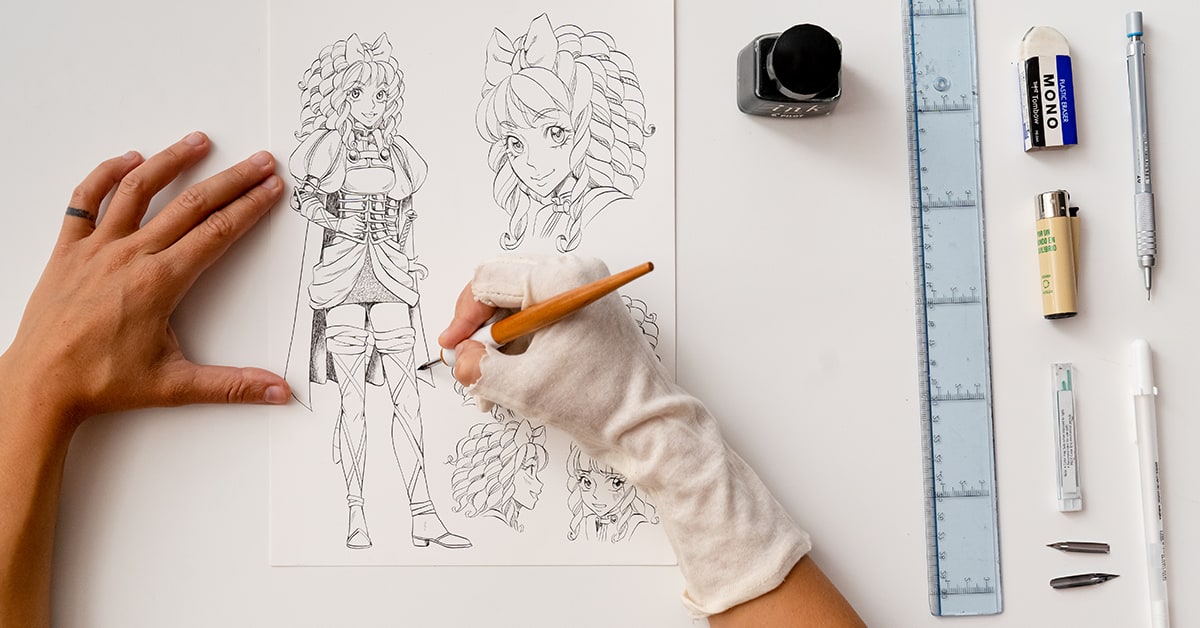 Essential Tools to Draw Manga Characters and Comics Easily | Domestika