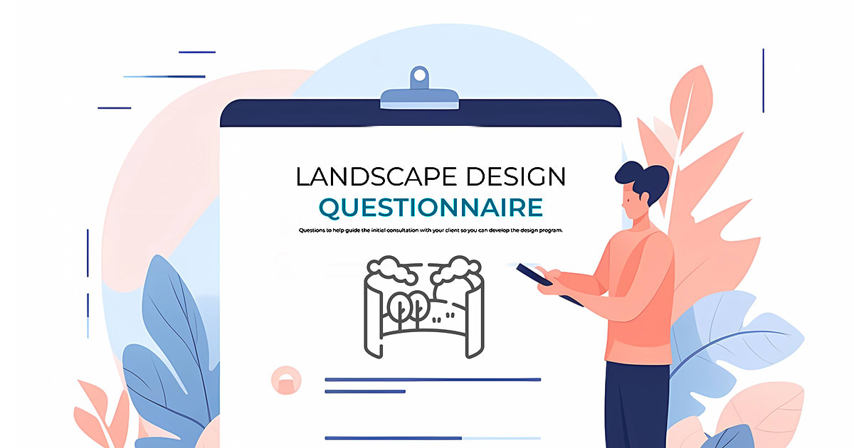 Free PDF: Landscape Design Questionnaire | Domestika