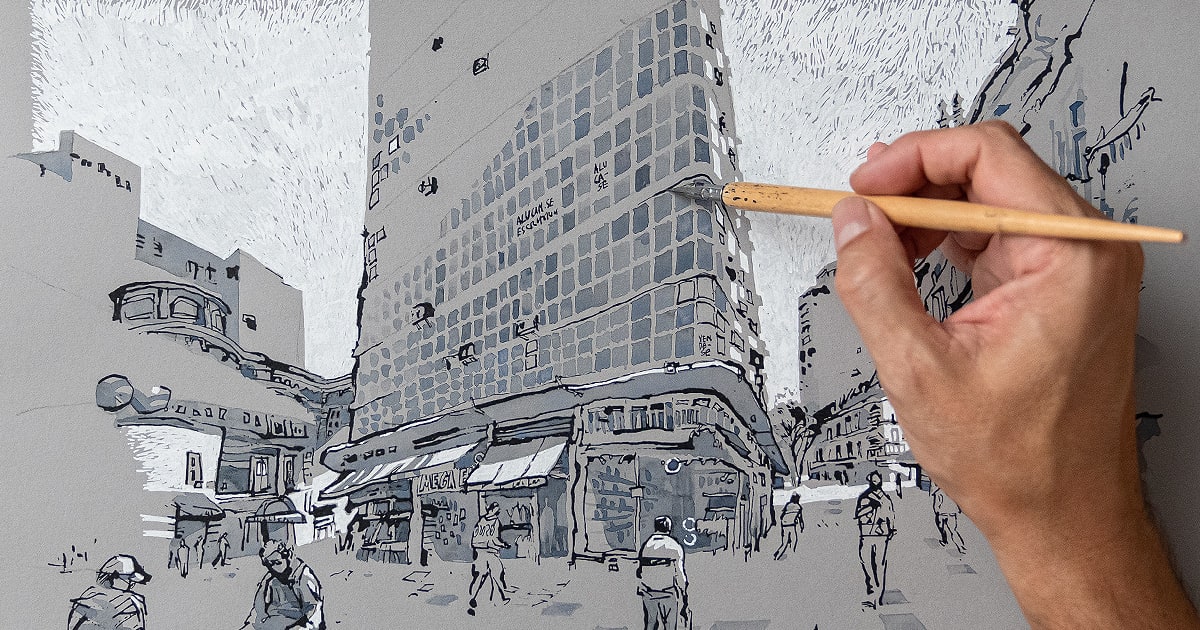 Sketcher line outlet