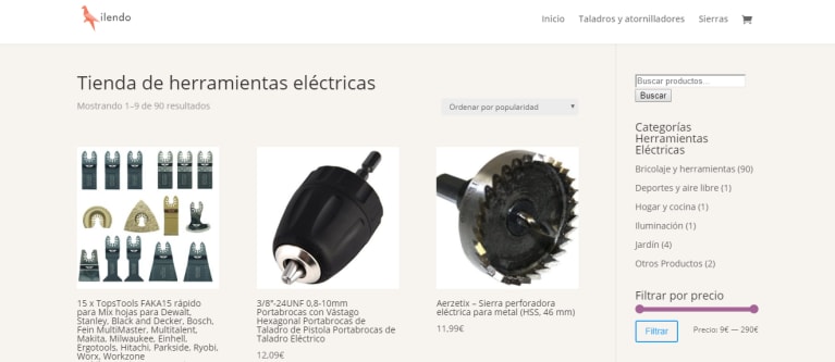 Tienda de Herramientas Online y Bricolaje