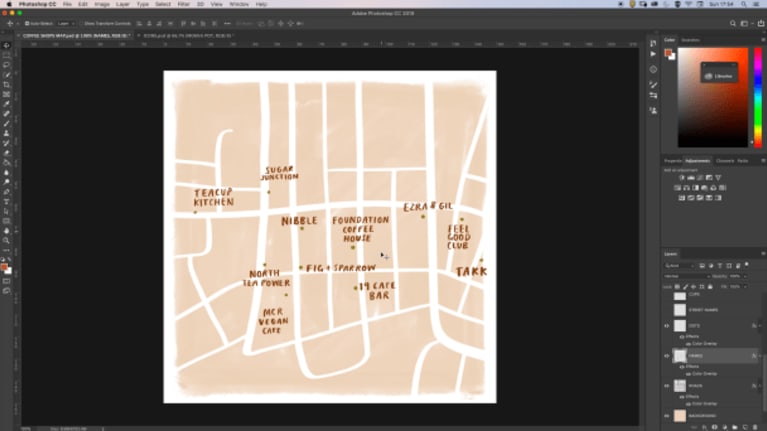 Tutorial Dibujo Cómo Dibujar Un Mapa Ilustrado En 10 Pasos Domestika 0963