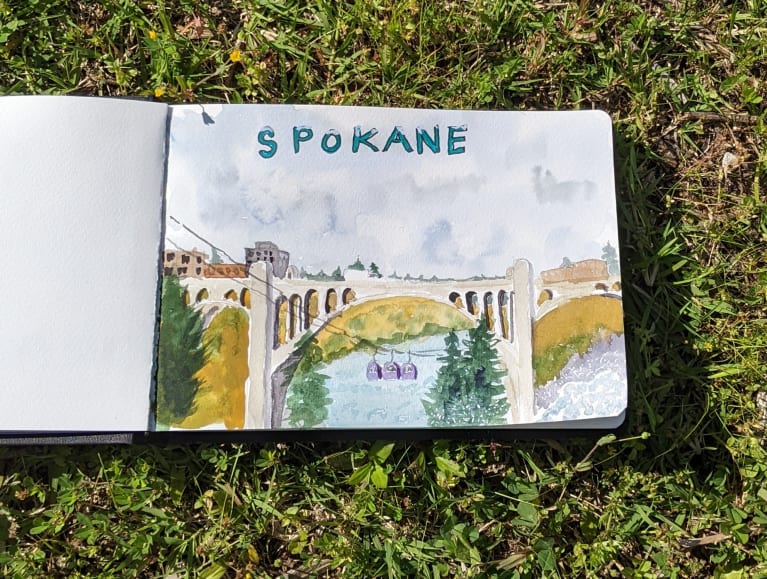 My project for course: Watercolor Travel Journal