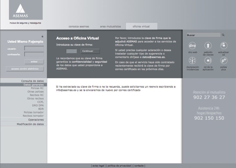 Prototipado Web Y Boletin Asemas Domestika