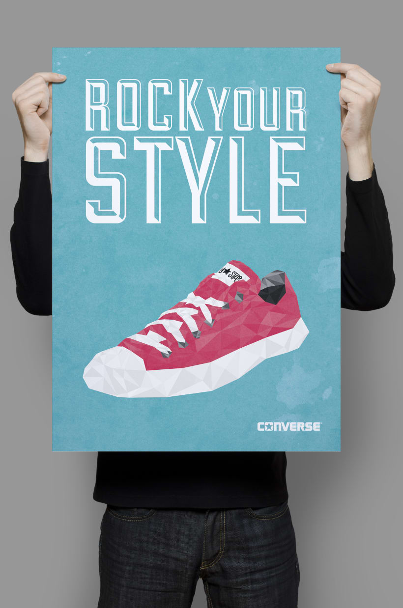 Equipar Temporada de acuerdo a Converse Poster Design | Domestika