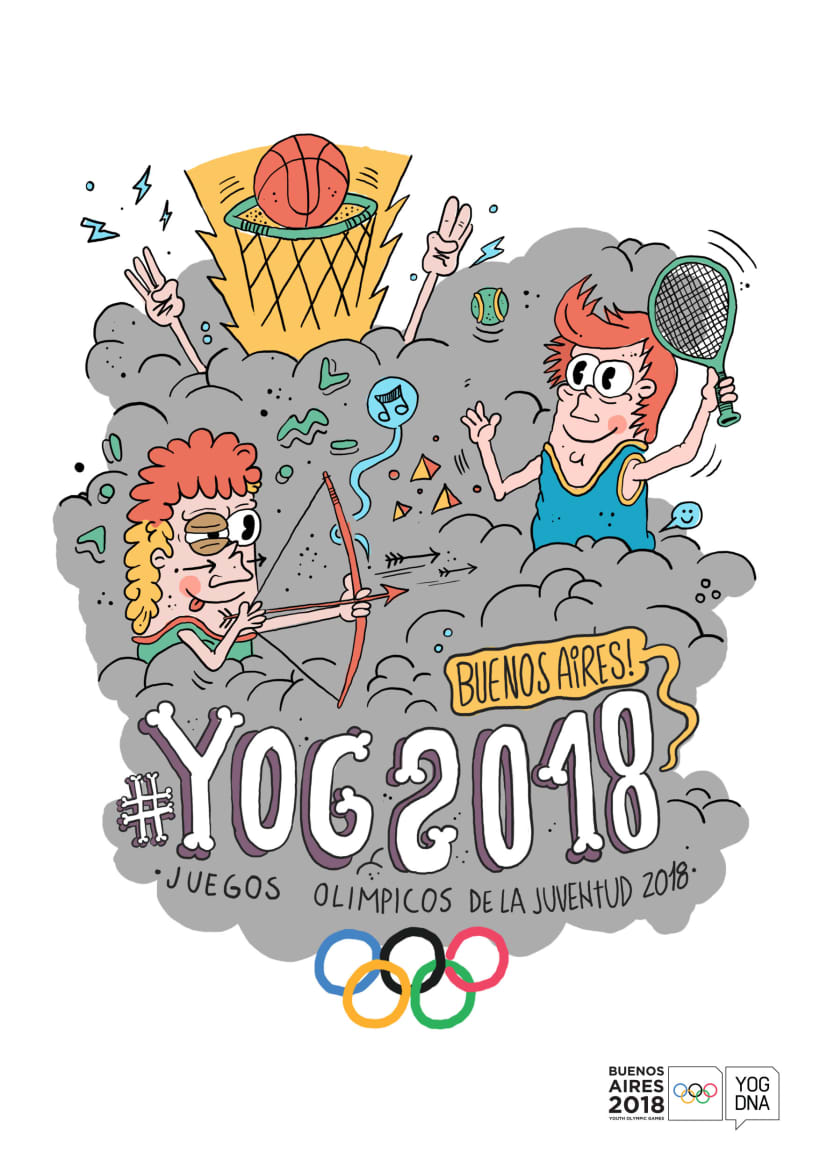 Yog Juegos Olimpicos De La Juventud 2018 Domestika