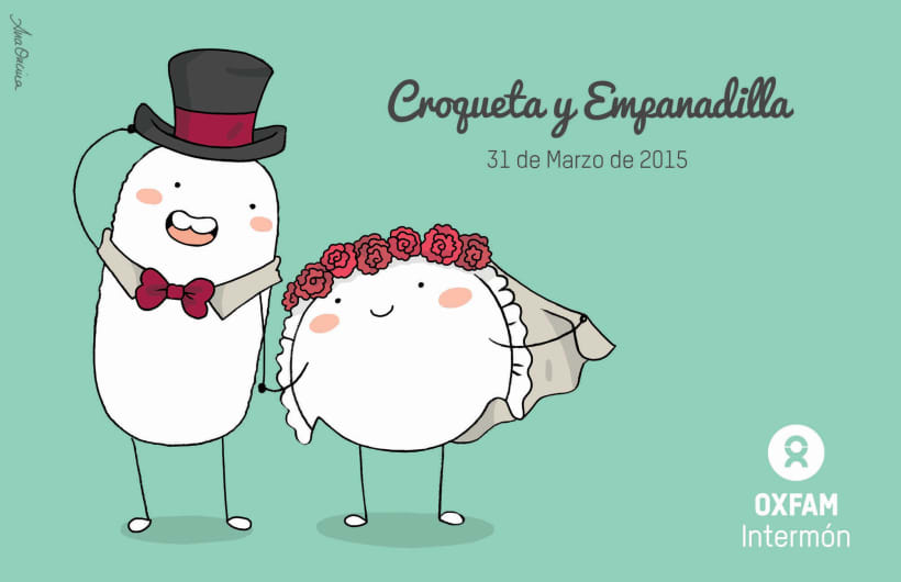 Ana Oncina Ilustración: Croqueta y Empanadilla pronto hablarán italiano