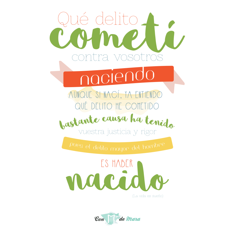 Proyecto personal 9 frases | Domestika