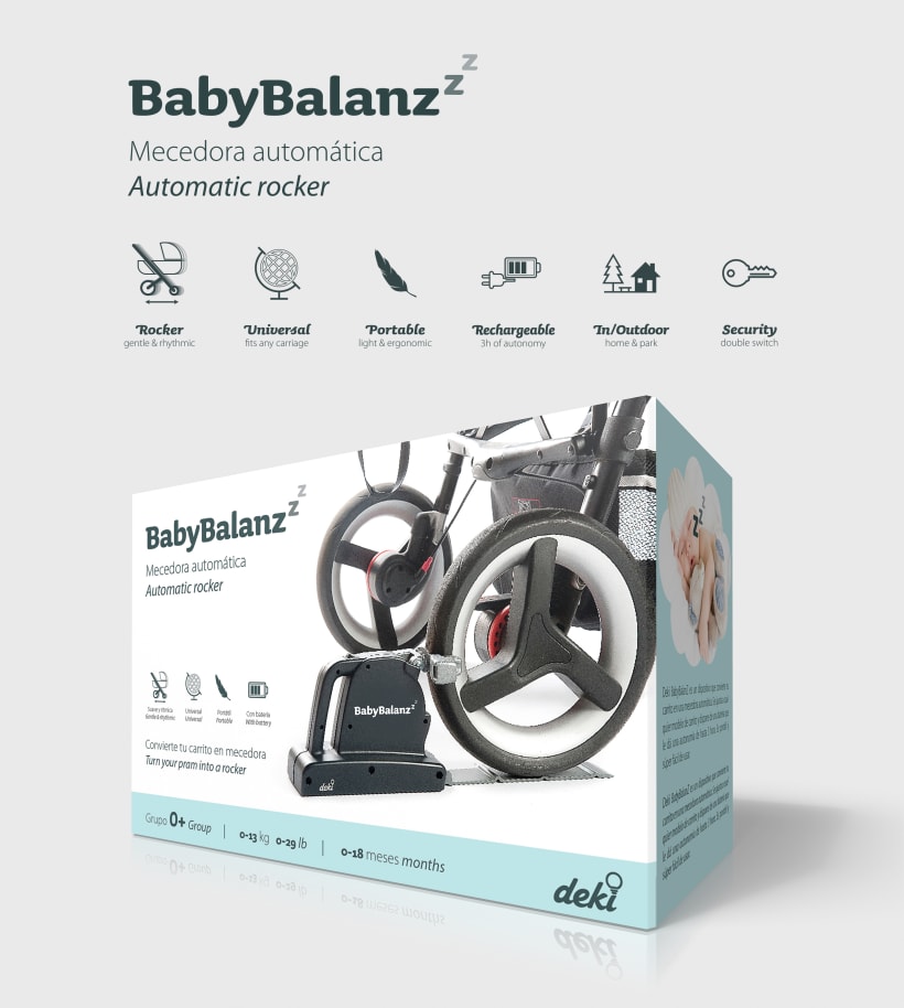 BabyBalanZ Mecedora automática 