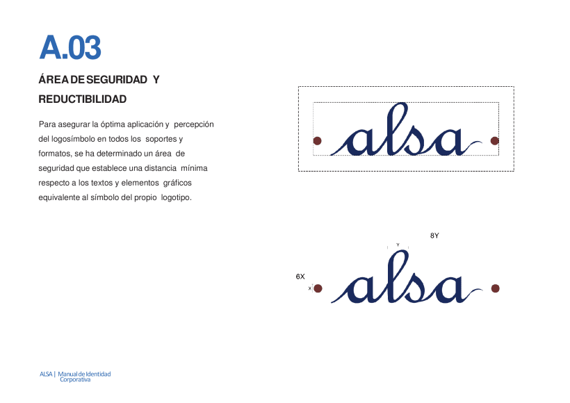 Manual de identidad corporativa ALSA | Domestika