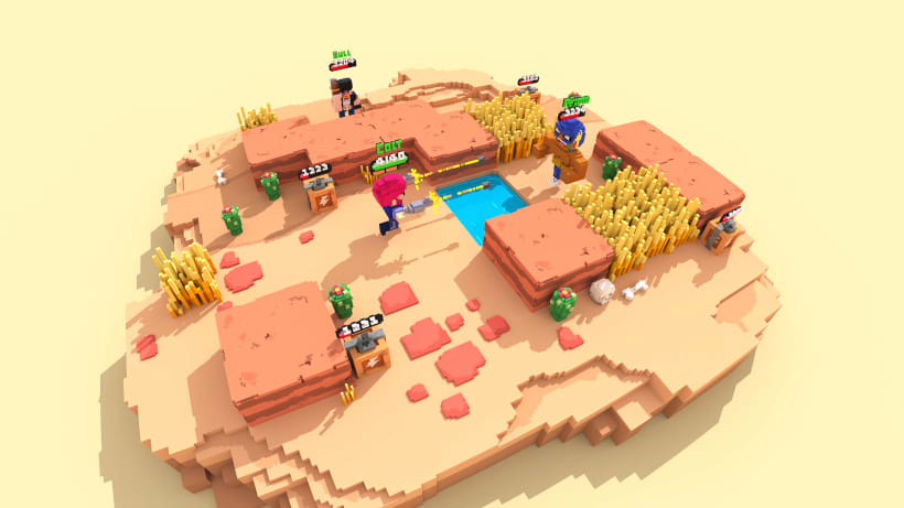 Brawl Stars Fan Art Domestika - tara brawl stars 3d