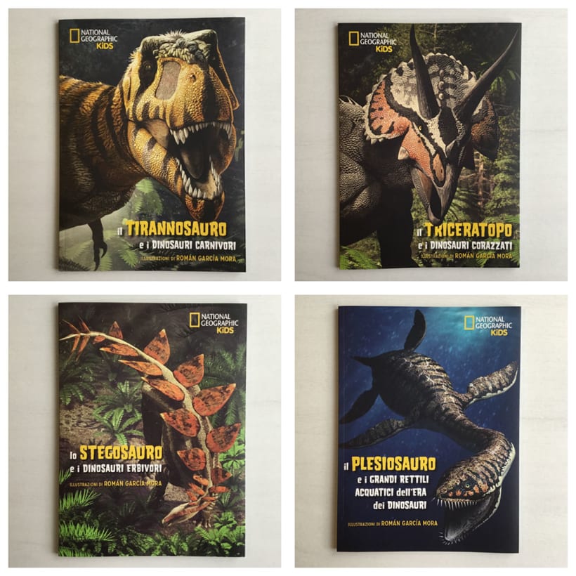 Colección Dinosaurios National Geographic Kids | Domestika