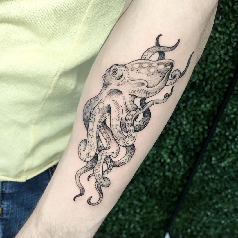 Tatuajes de calamares