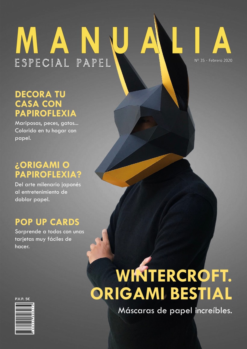 Proyecto portada de revista | Domestika