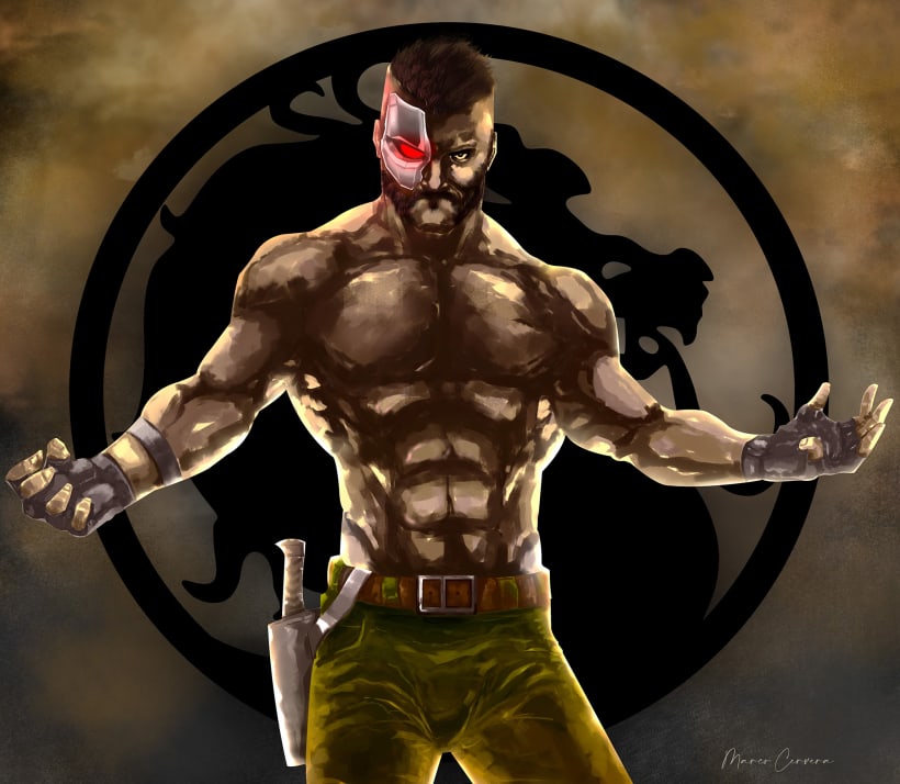 Kano Mortal Kombat fan art