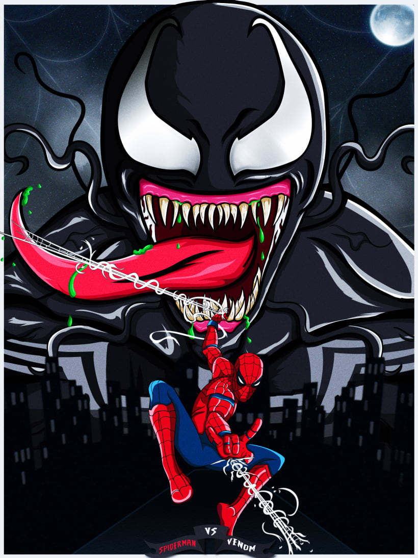 Spiderman vs Venom