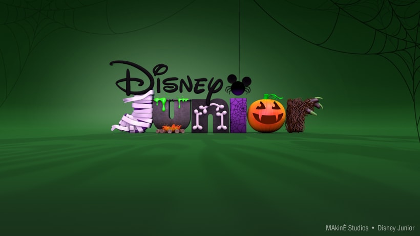 Logo Disney Junior Para Insert Domestika