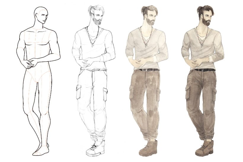 Pose Reference — Guy and merman poses! Over 800 of my art reference...