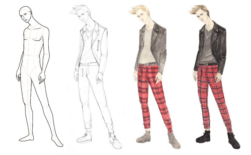 Fashion Sketch Men Images - Free Download on Freepik