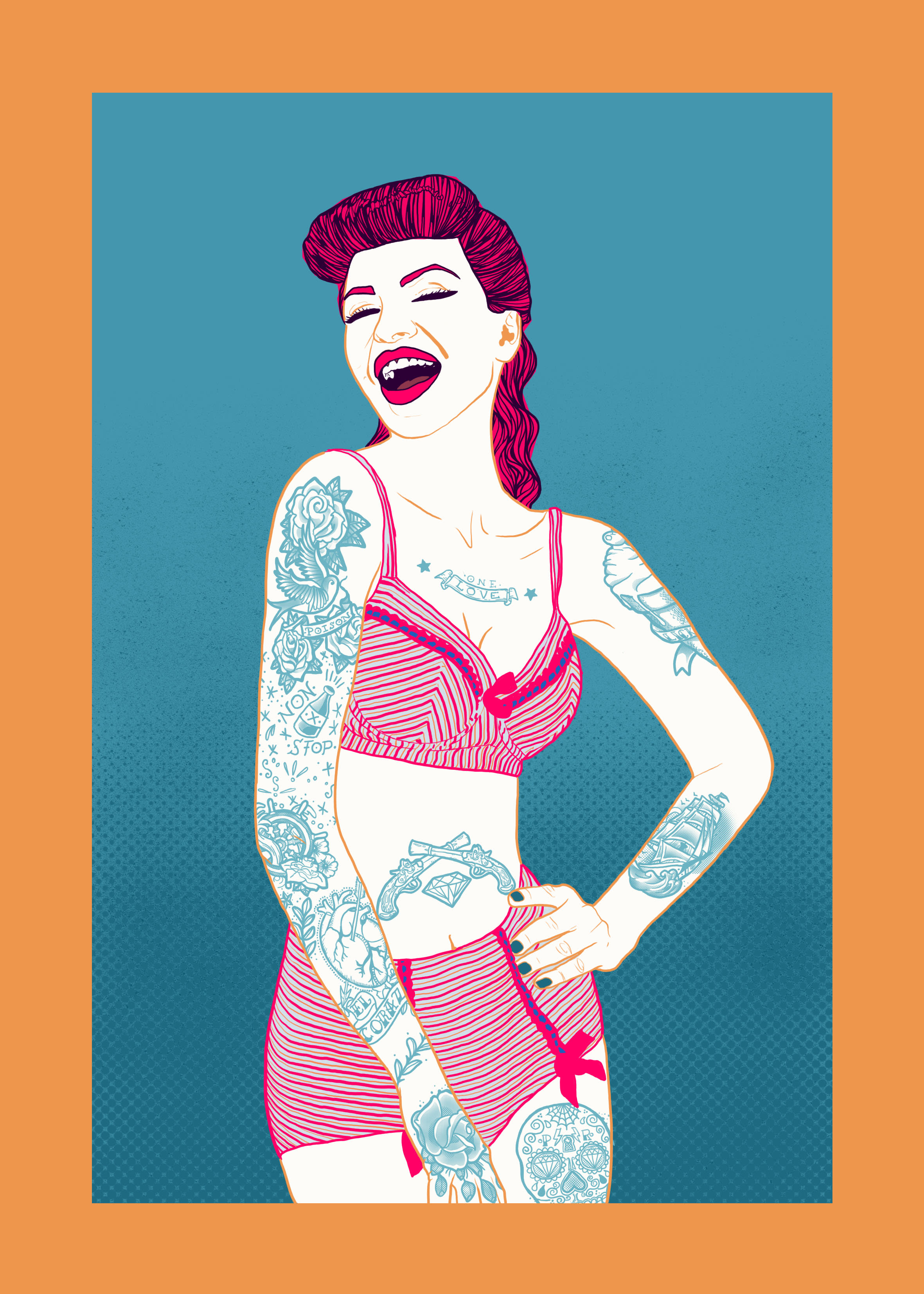 Pin Up Domestika 