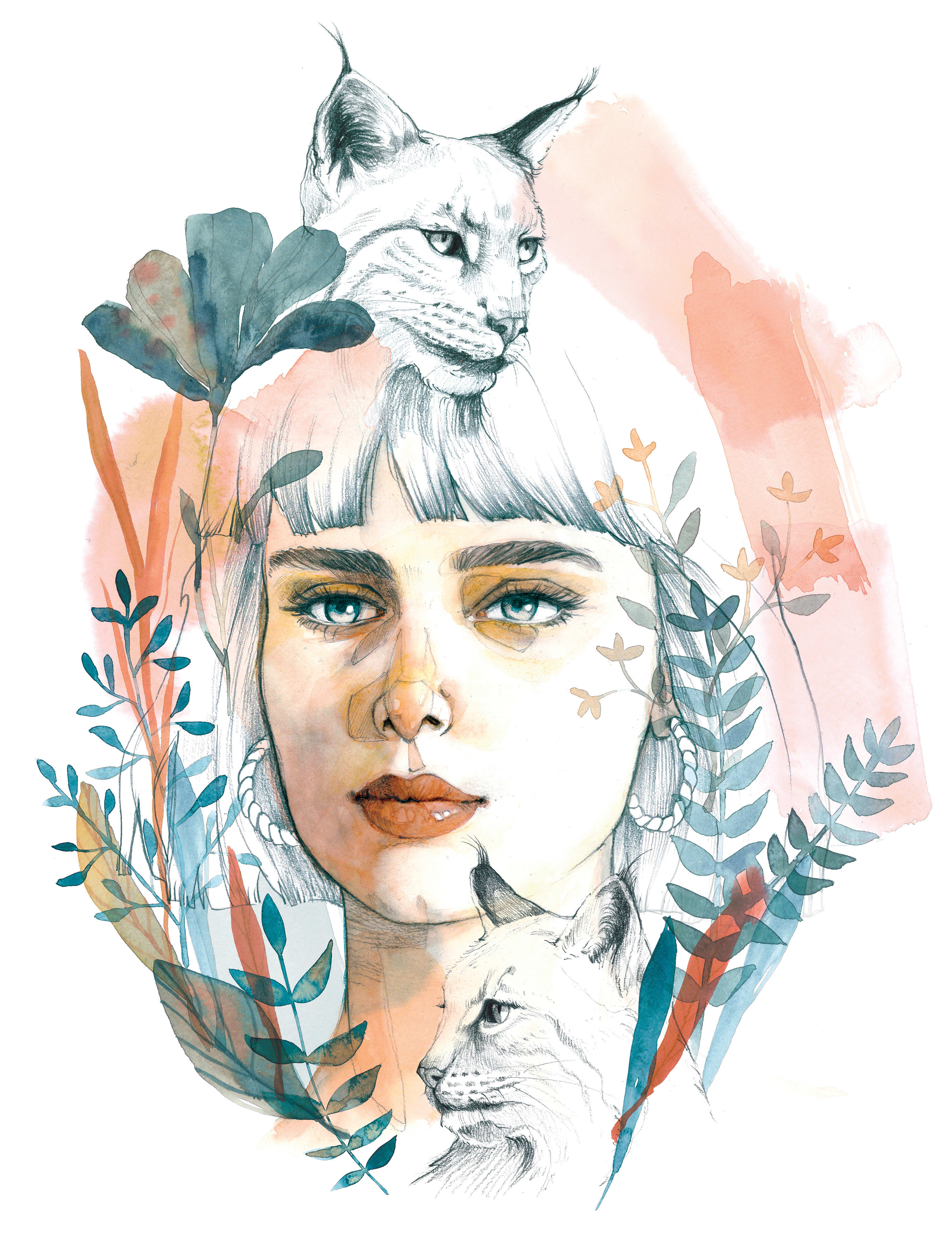Creative Portraits in Watercolor by Ana Santos, Quarto At A Glance