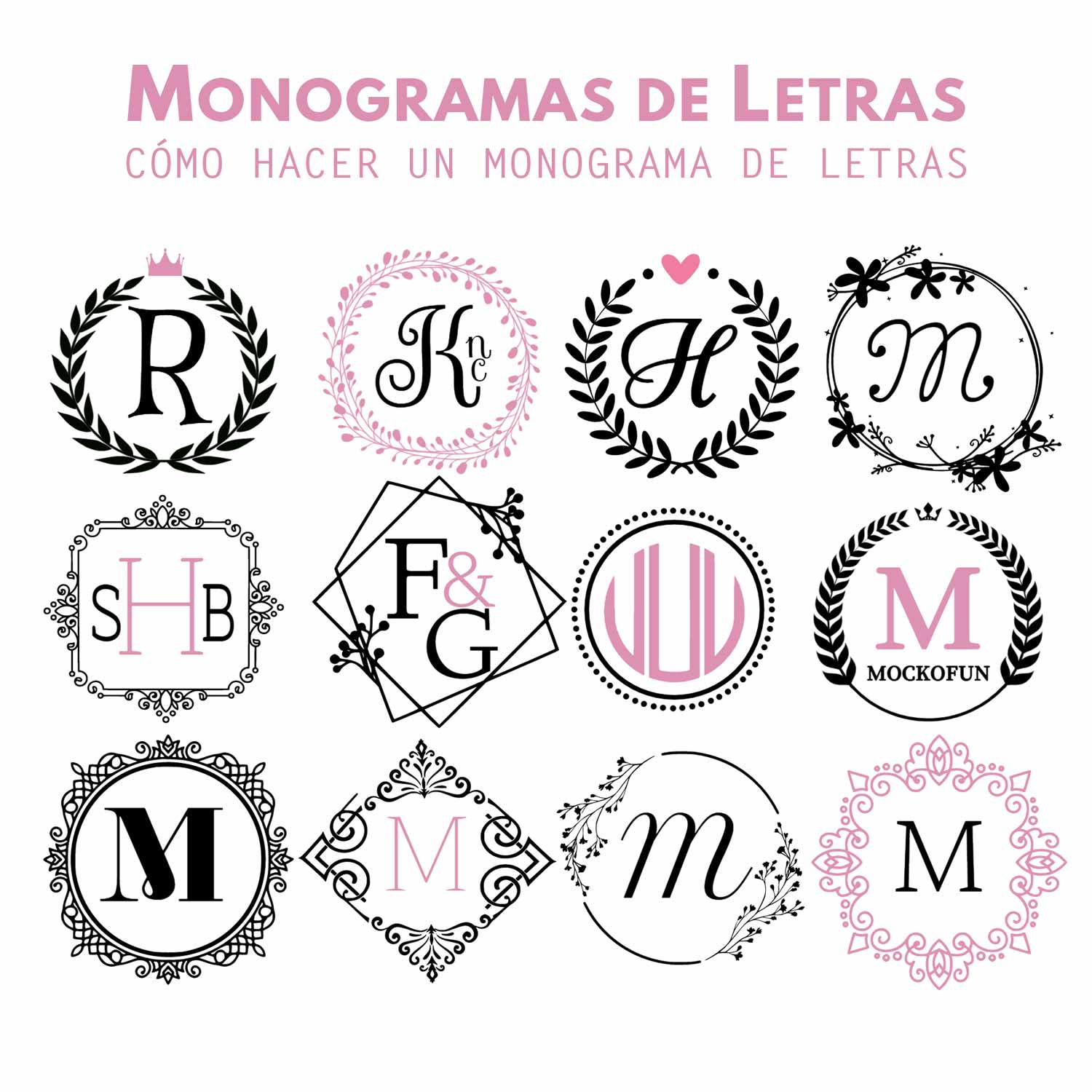 Monogramas De Letras Domestika 0053