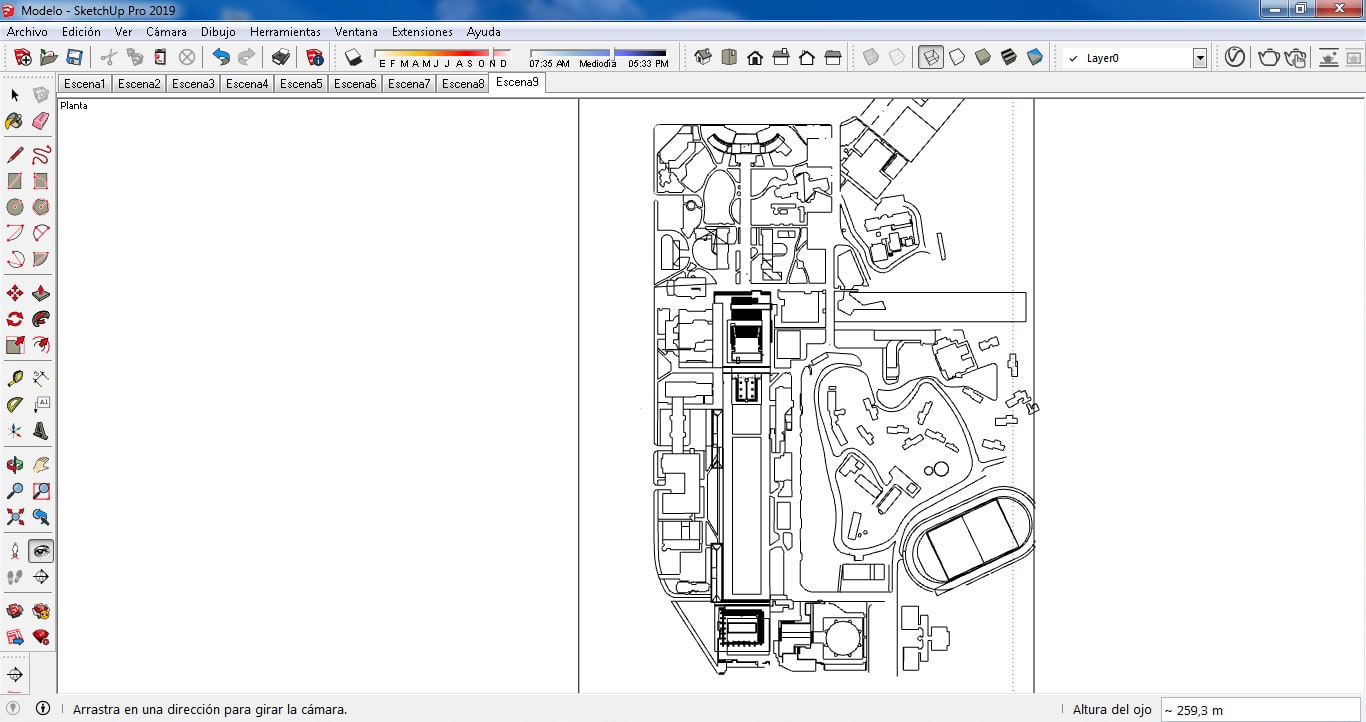 Mi Proyecto Del Curso Dibujo Y Modelado De Entornos Urbanos Con Autocad Y Sketchup Domestika 3885