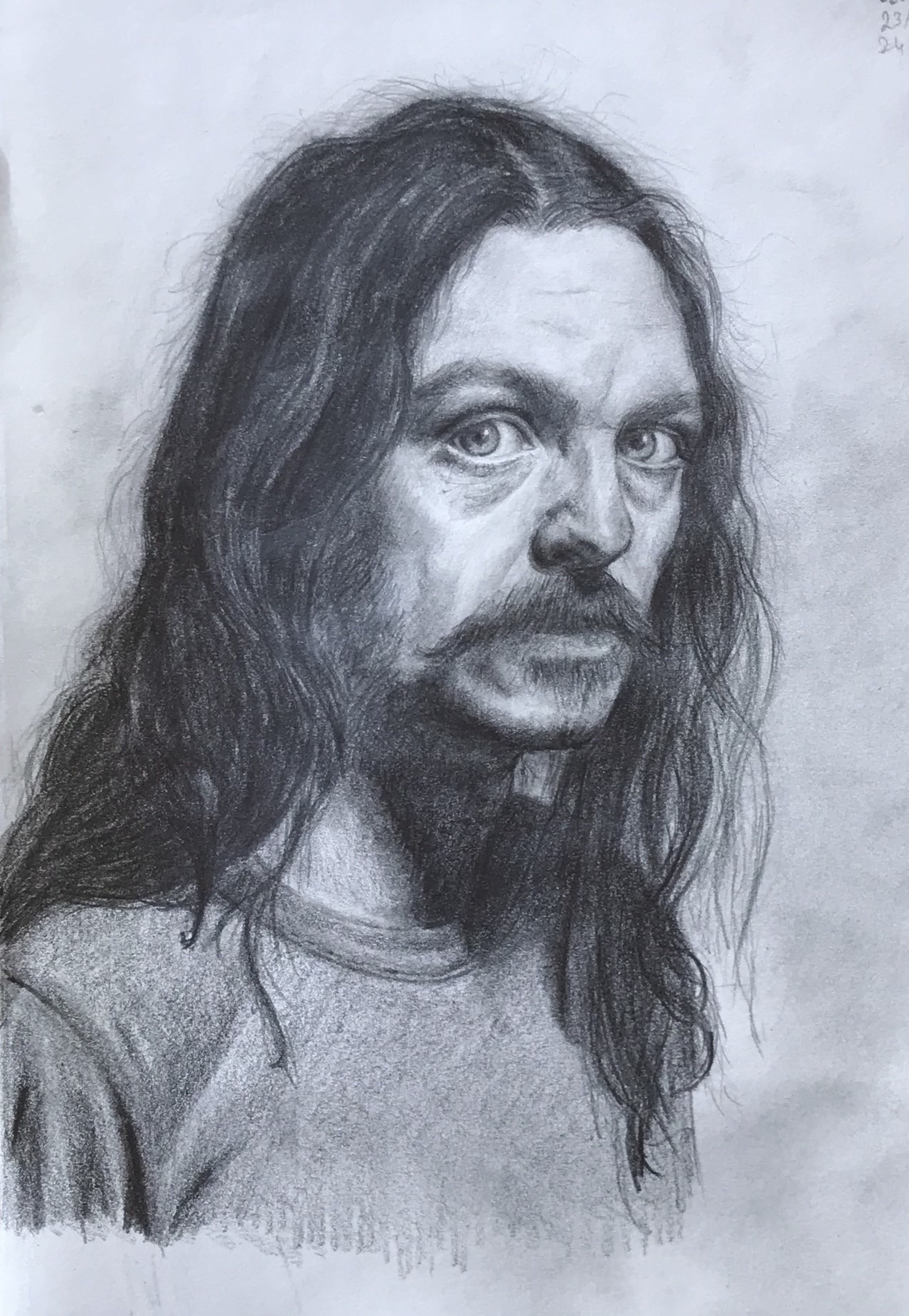 Mon Projet Du Cours Portrait Réaliste Au Crayon Graphite Domestika 8166