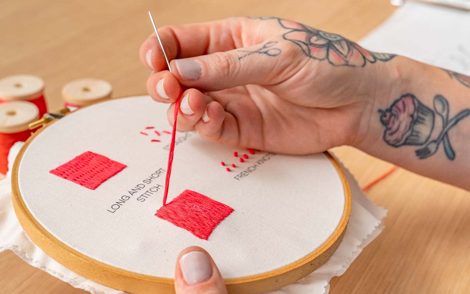 How to Sew on a Patch - Makers Nook