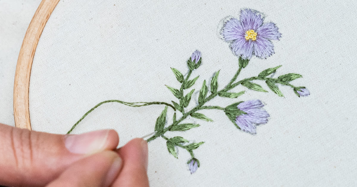 Floral Embroidery Basics