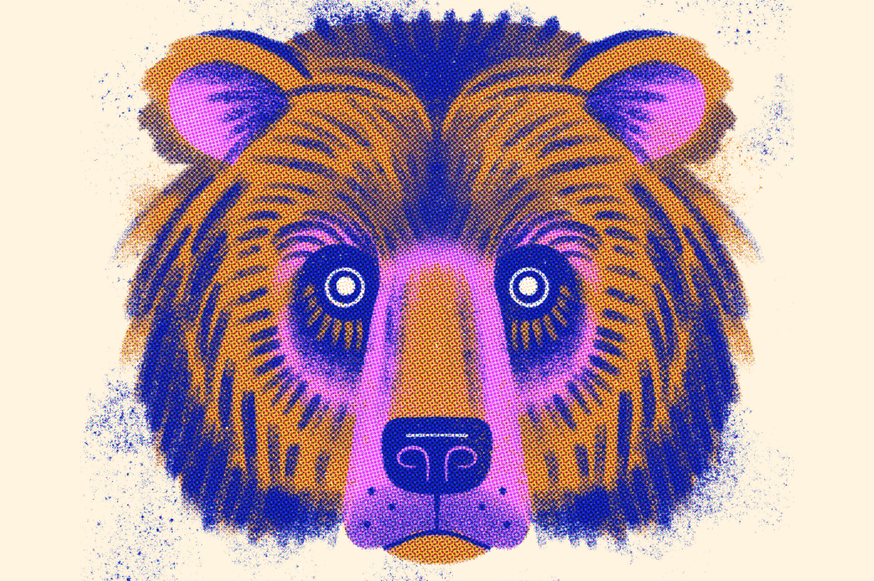 Cómo crear un oso de estilo retro en Procreate con Brad Woodward de Brave the Woods