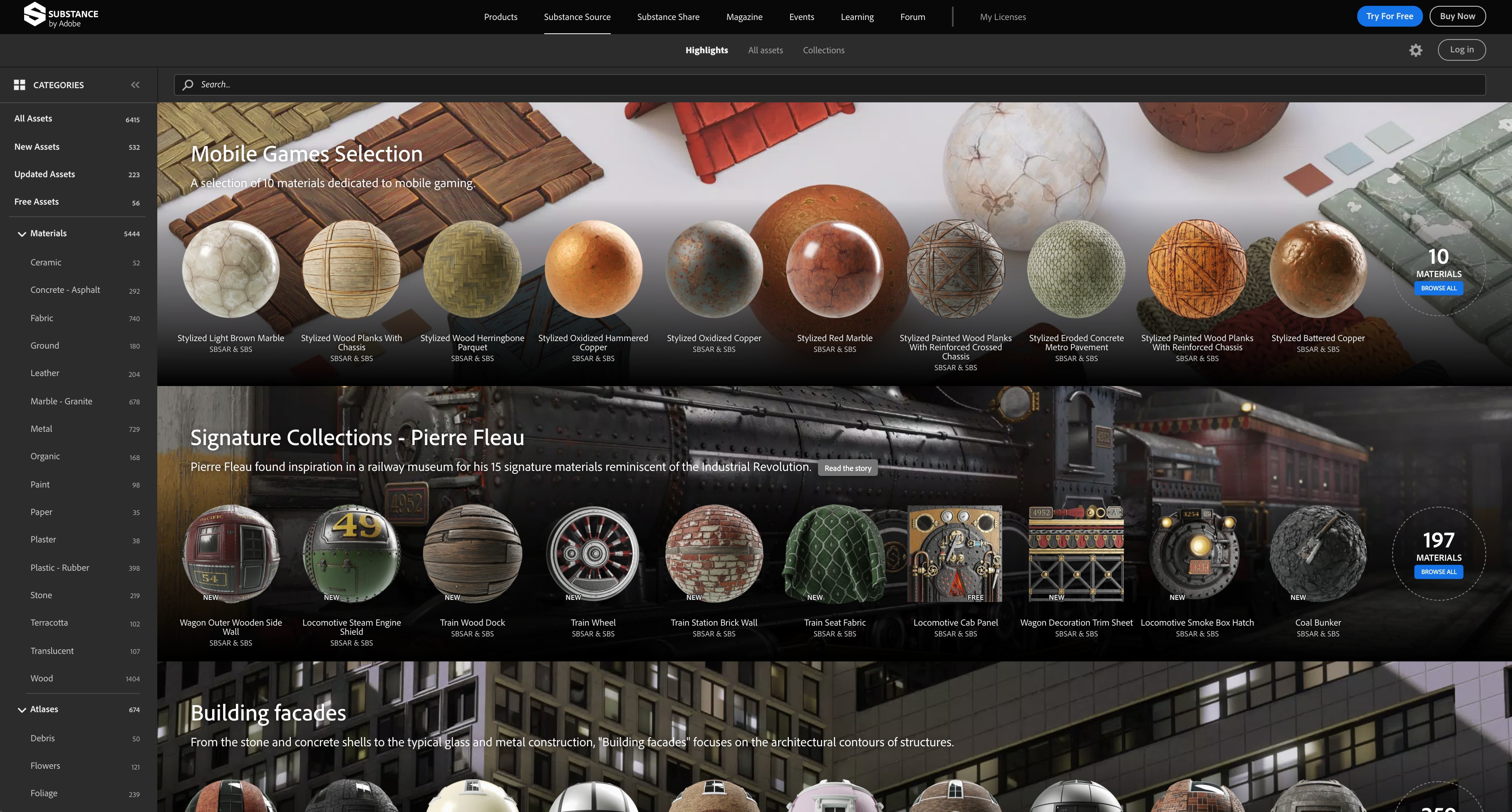 9 siti web dove scaricare texture e modelli per i tuoi progetti 3D