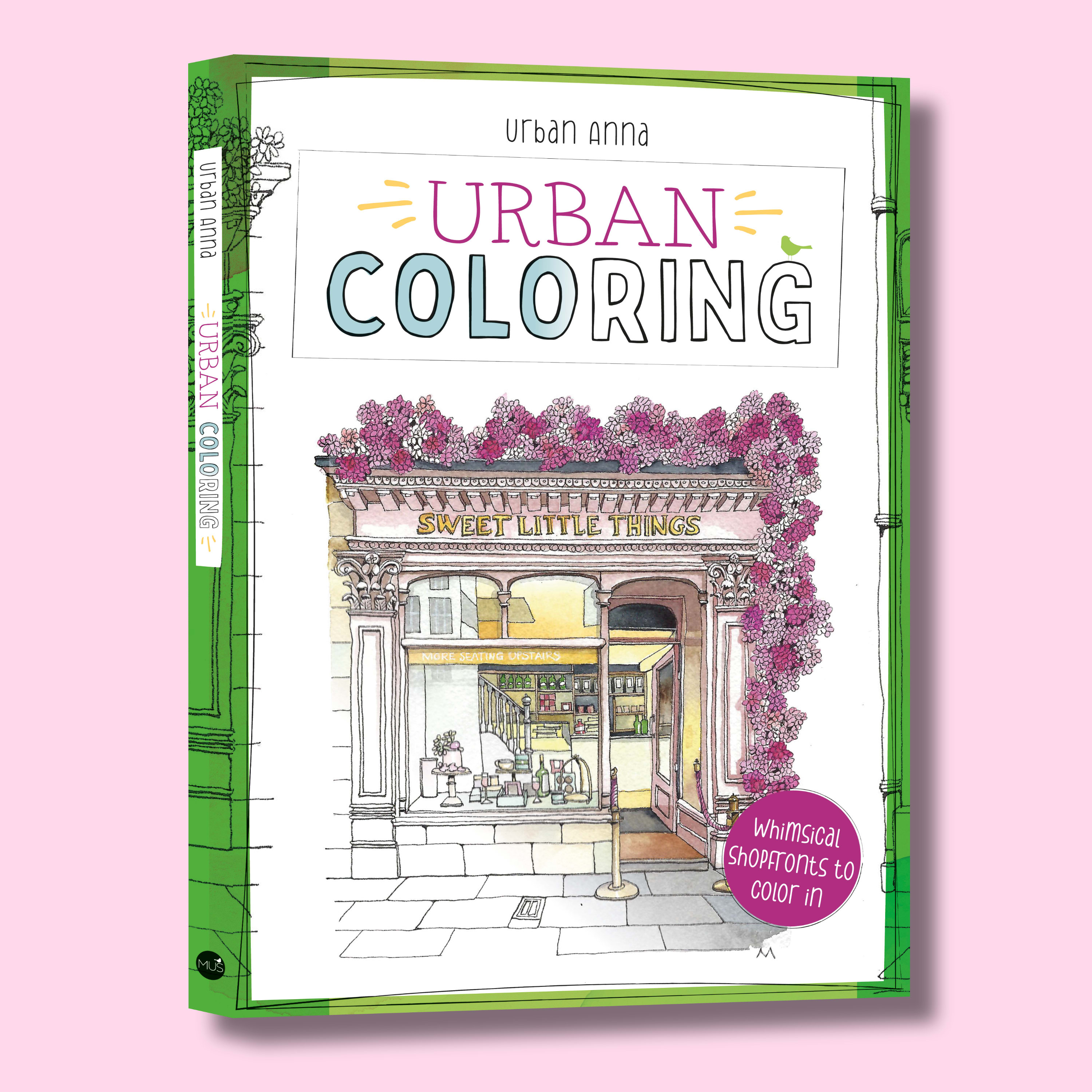 Urban Coloring Book | Domestika
