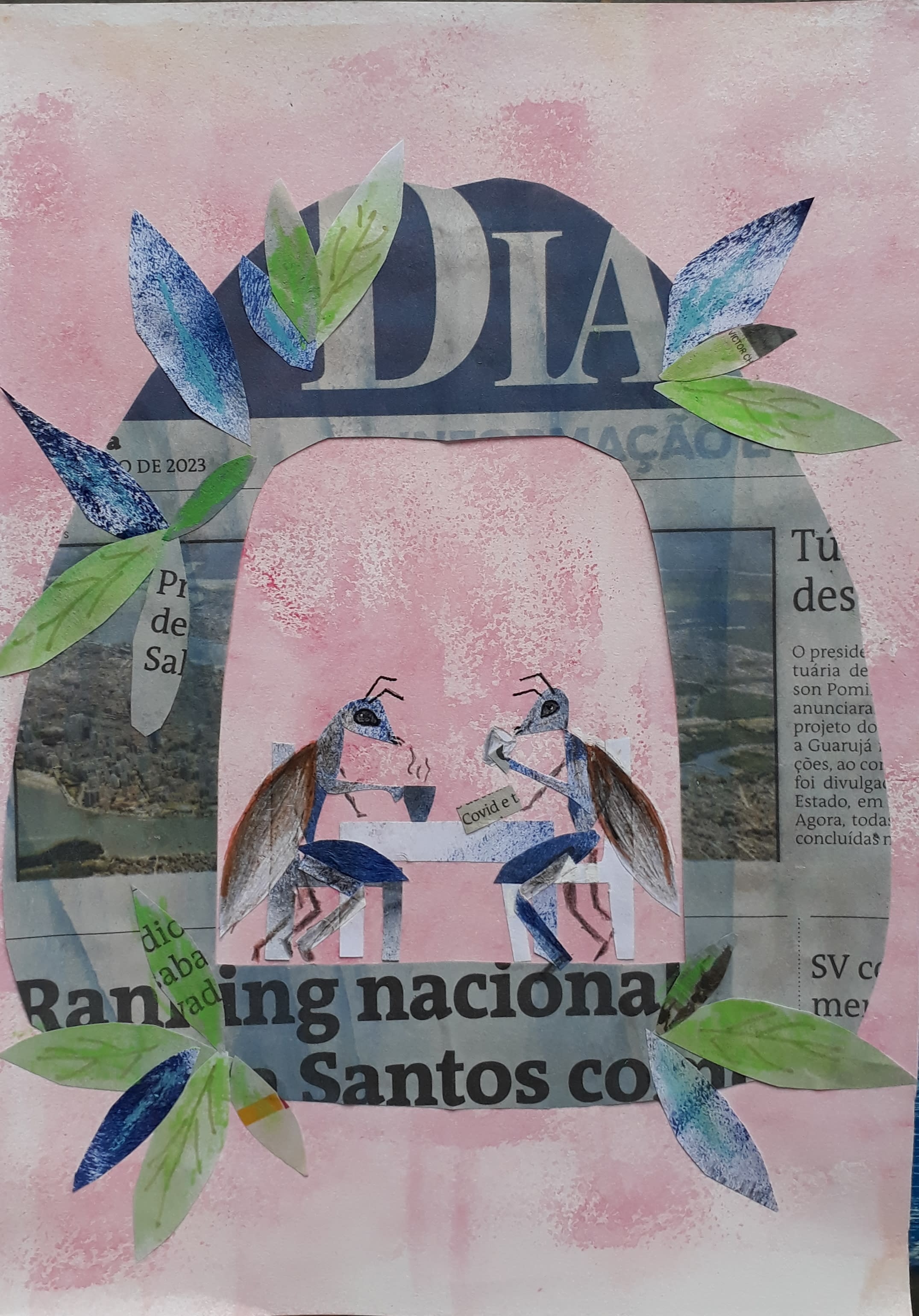 Desenhos que eu pintei no aplicativo