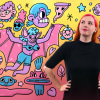 Introdução à ilustração de personagens com guache e tinta nanquim. Um curso de Ilustração de Andonella