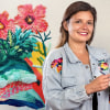 Técnicas básicas de bordado y acuarela. Un curso de Craft de Katy Biele