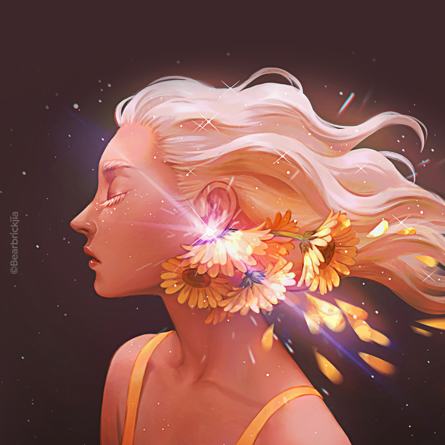 Explora la ilustración de retrato
