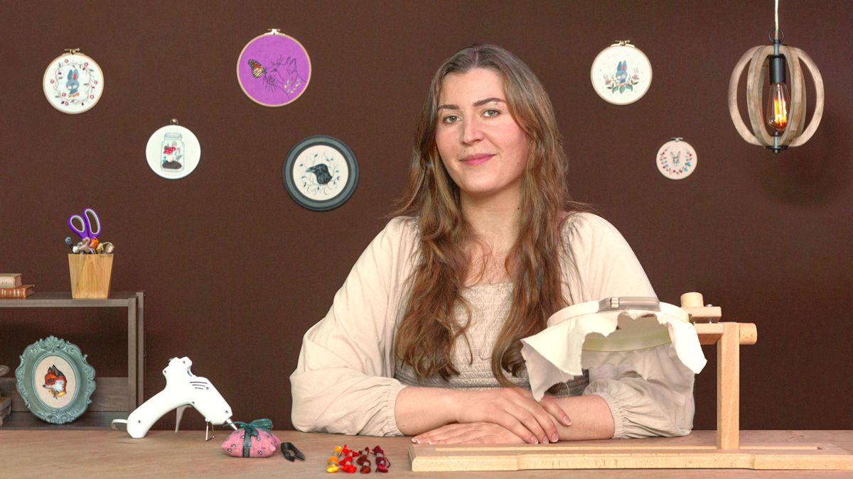 Miniature Needlework: Make Embroidered Jewelry by Yulia Sherbak