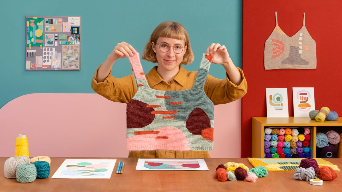 Intarsia Knitwear: Create Unique Patterns by Anna Husemann