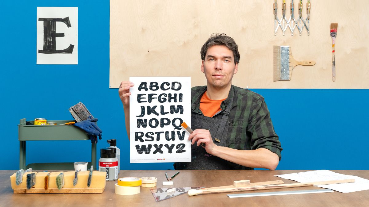 Urban Brush Lettering Technique by Otto Baum