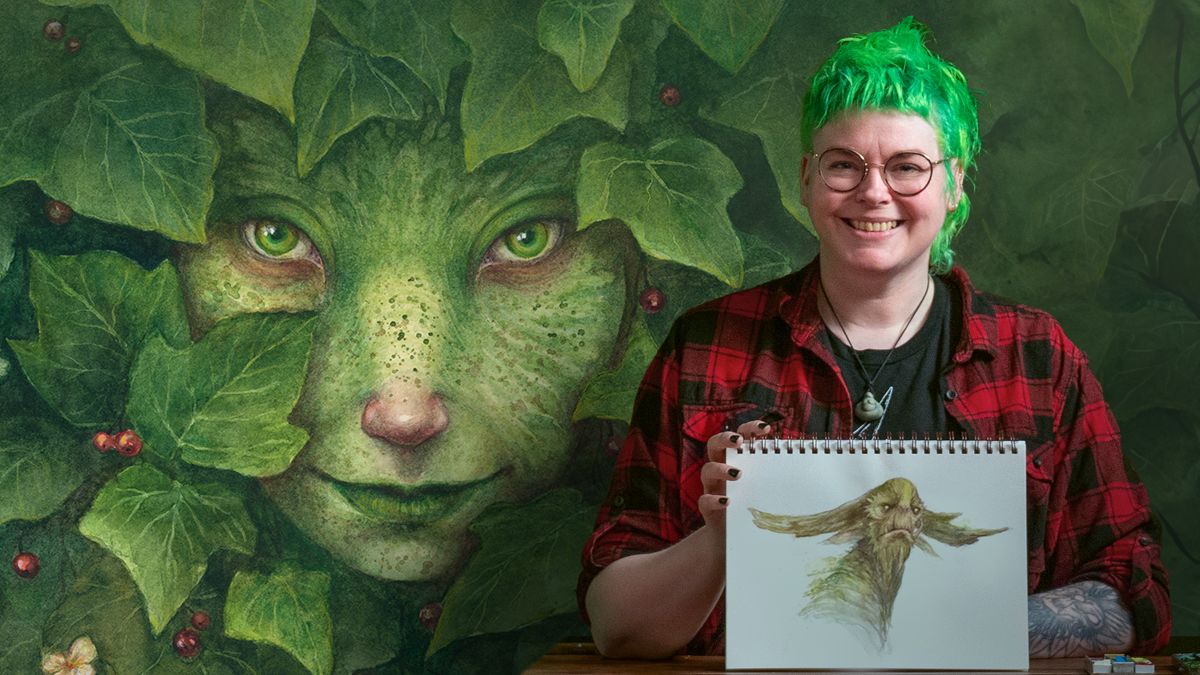 Fantasy Drawings in Graphite and Watercolor: A Field Guide by Iris Compiet
