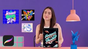 Belettering met Procreate: beheers de app
