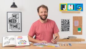 Hand lettering su sketchbook: come sbloccare la creatività