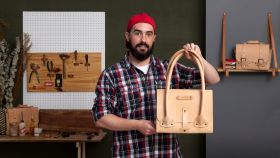 Criação de bolsas de couro artesanais para iniciantes