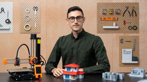 Design e stampa 3D di plastici architettonici
