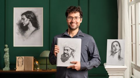 Grundlagen des Porträtzeichnens mit Bleistift