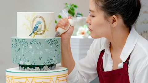 Técnicas de cake painting: crea arte comestible