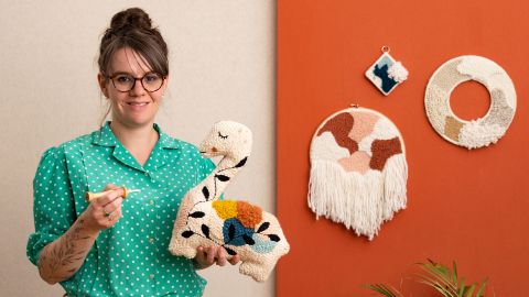 Punch Needle Techniques: Create a Stuffed Animal